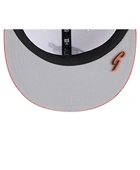 New Era Men's Black/Orange San Francisco Giants 2025 Mlb Clubhouse 59FIFTY Fitted Hat