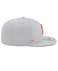 New Era Men's Gray San Francisco Giants 2025 Mlb Clubhouse 59FIFTY Fitted Hat