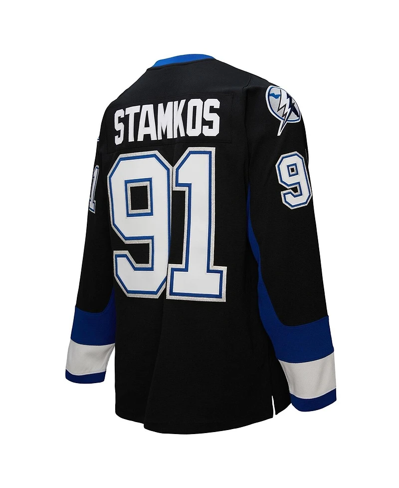 Mitchell & Ness Men's Steven Stamkos Black Tampa Bay Lightning 2008-09 Power Play Jersey