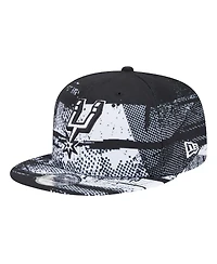 New Era Black San Antonio Spurs Tip-Off 9FIFTY Snapback Hat