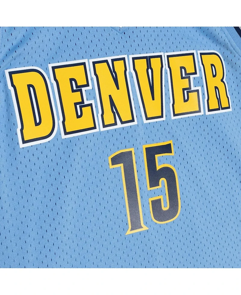 Mitchell & Ness Men's Nikola Jokic Light Blue Denver Nuggets 2016/17 Swingman Jersey
