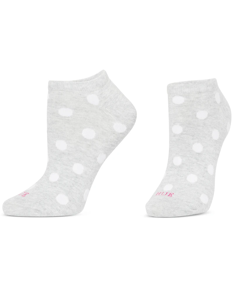 Hue Women's 6 Pack Cotton No Show Socks U6421