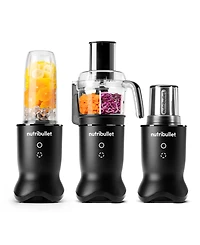 nutribullet Ultra Plus+ Compact Kitchen System with Food Processor and Coffee Grinder Attachments