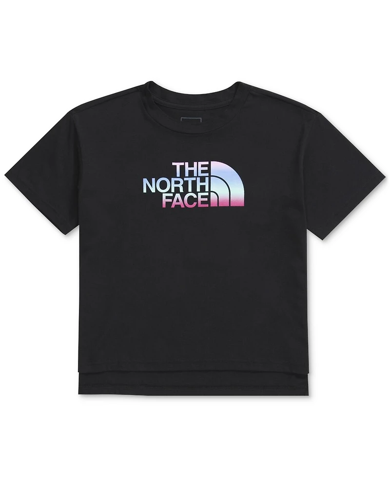 The North Face Big Girls Gradient Half Dome Graphic Cotton T-Shirt