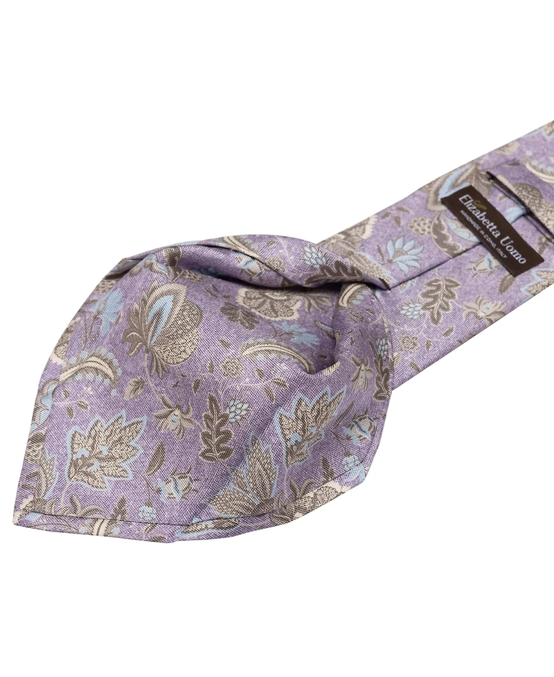 Elizabetta Men's Medici - Printed Silk Tie for Men