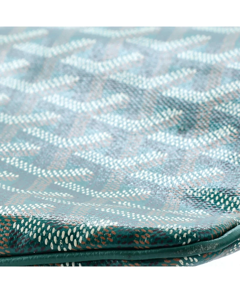 Pre-Owned Goyard Gm Senat Zip Pouch Coated Canvas