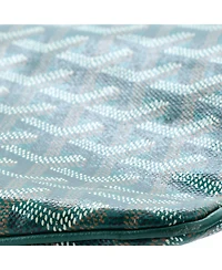 Pre-Owned Goyard Gm Senat Zip Pouch Coated Canvas