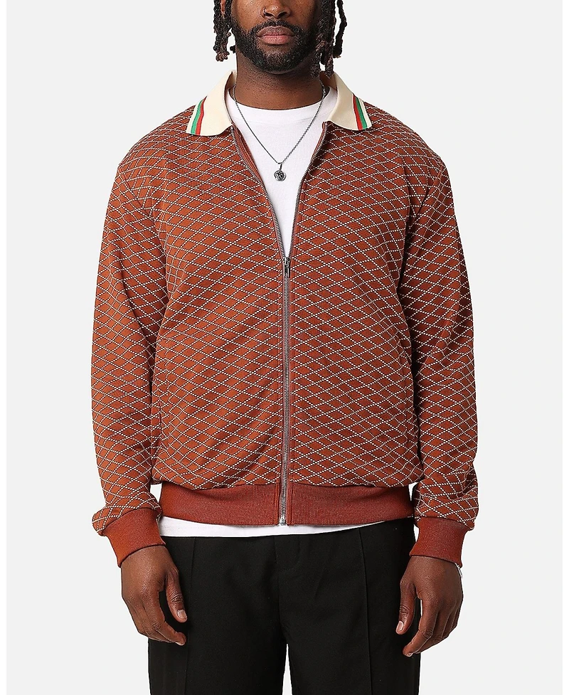 Xxiii Men's Printed Bomber Jacket