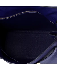 Pre-Owned Hermes Kelly Handbag Togo with Gold Hardware