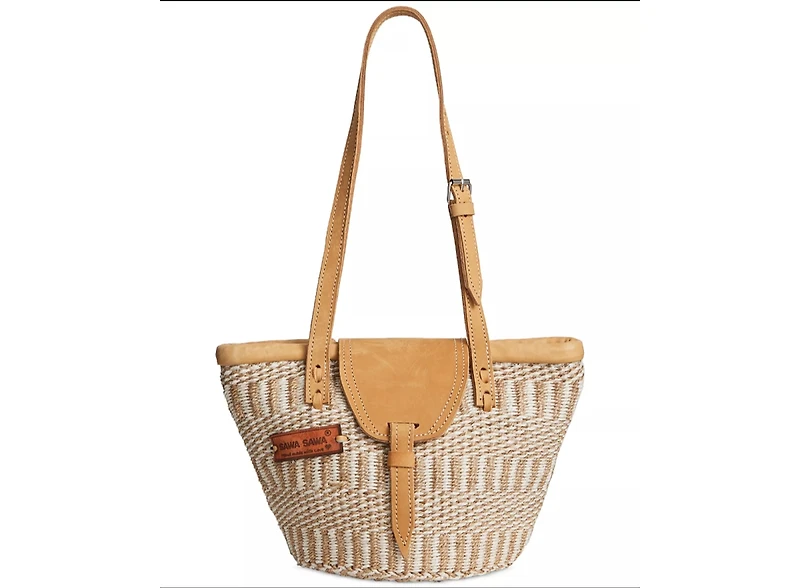 Life Serenity Handwoven Sisal Tote Bag