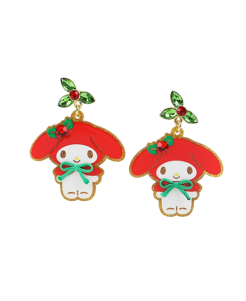 Hello kitty & Friends Christmas Outfits 3-Pair Earring Set