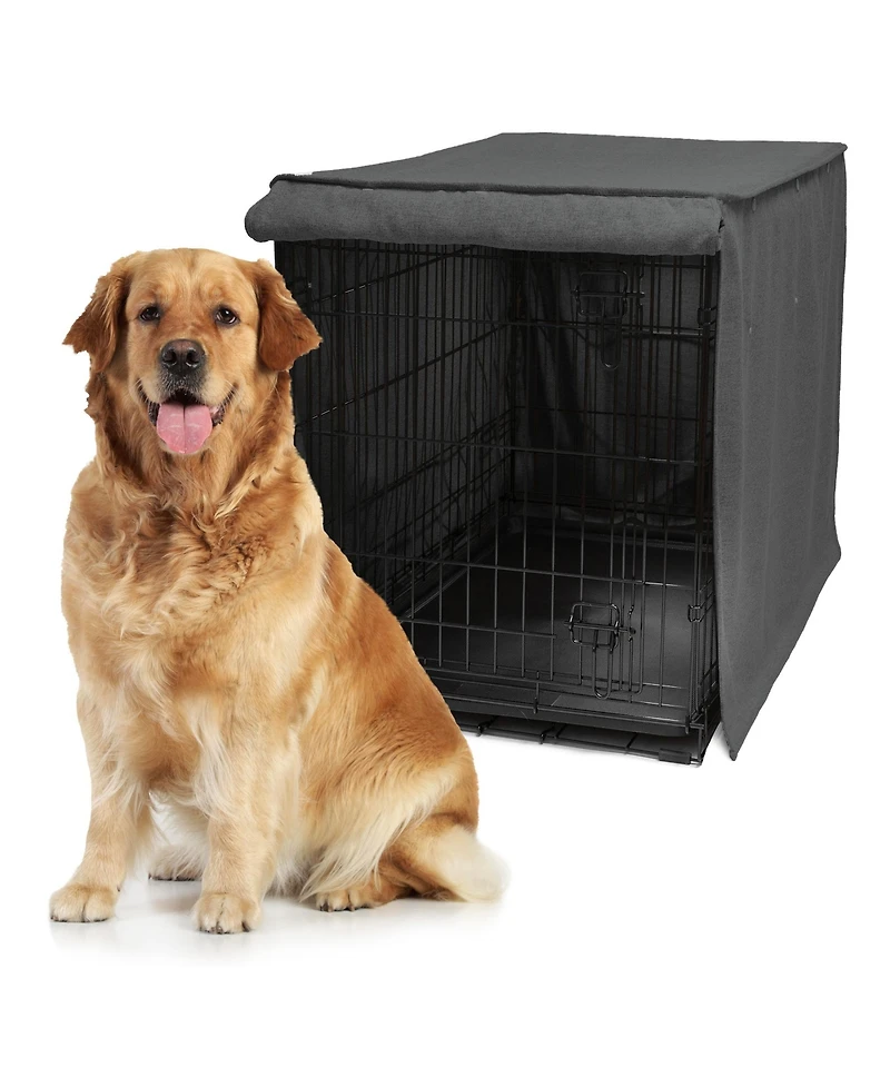 Premium Dog Crate Cover for Comfort and Privacy - Durable