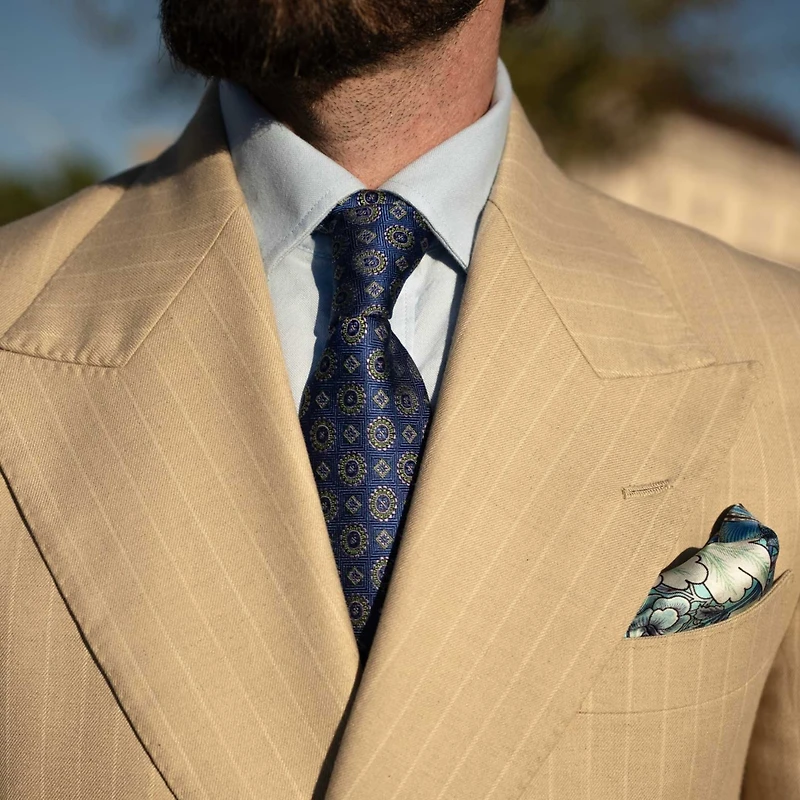 Elizabetta Men's Ercole - Silk Jacquard Tie for Men