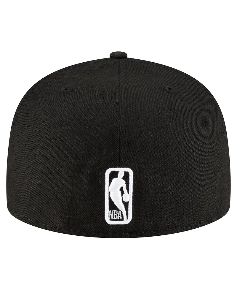 New Era Men's Black La Clippers 59FIFTY Fitted Hat