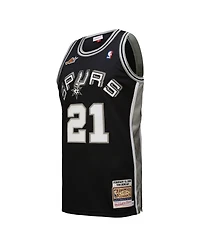 Mitchell & Ness Men's Tim Duncan Black San Antonio Spurs 2000 Nba All-Star Game Authentic Jersey