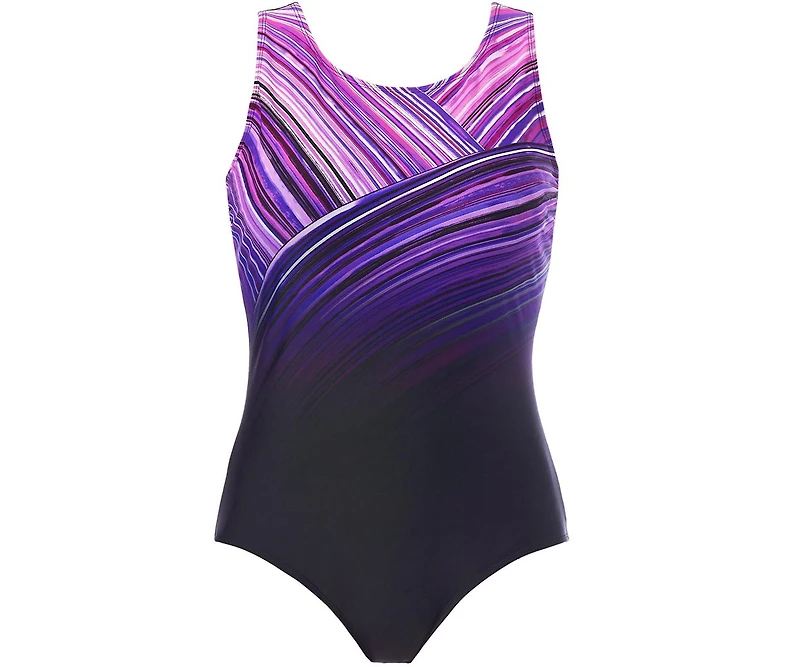 Swimsuits for All Women's Chlorine Resistant High Neck One Piece Swimsuit