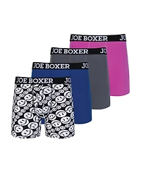 Joe Boxer Men's 4-Pack Stretch Brief
