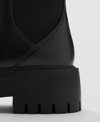 Mango Women's Buckled Chelsea Boots