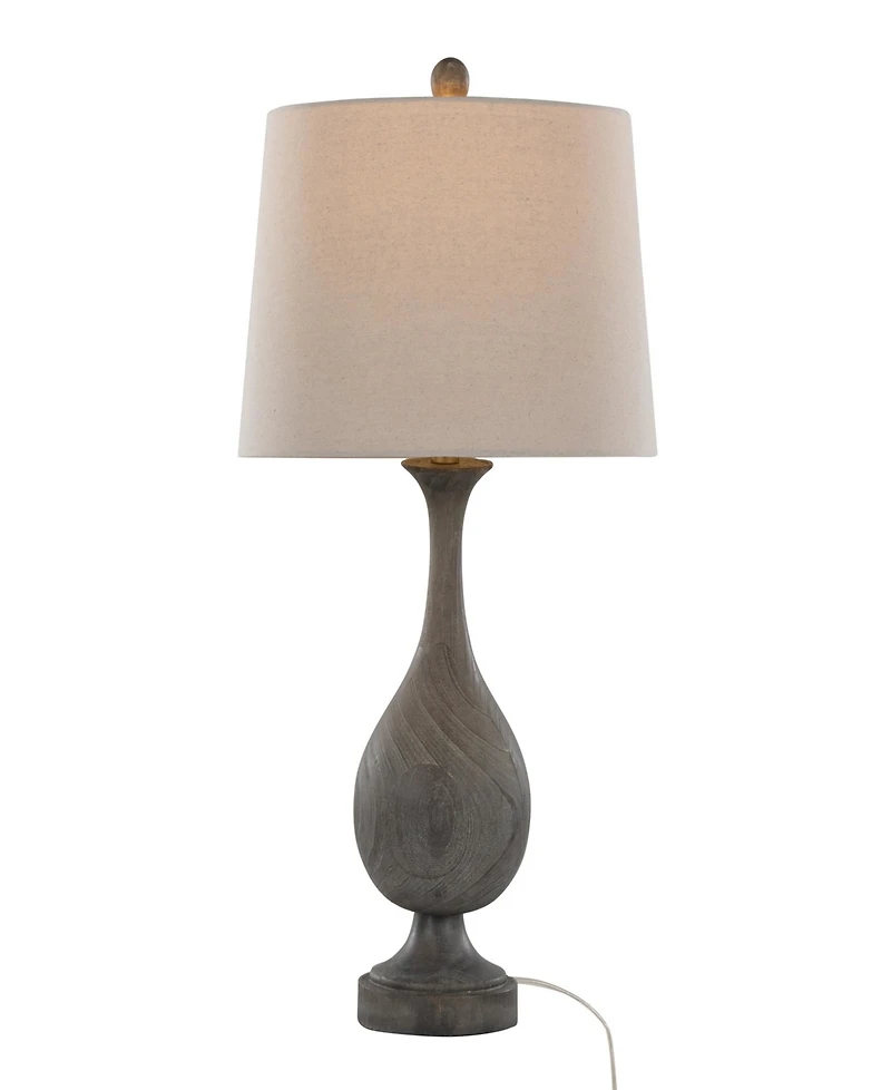 LumiSource Cipolla Poly 29" Polyresin Table Lamp, Set of 2
