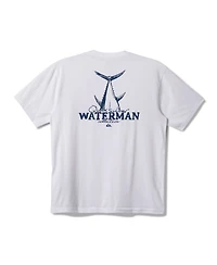 Quiksilver Waterman Men's Core Fisherman Screen T-Shirt