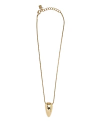 Robert Lee Morris Soho Leaf Pendant Necklace