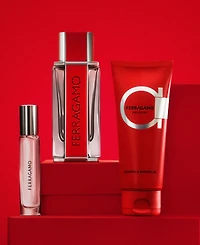 Salvatore Ferragamo Men's 3-Pc. Ferragamo Red Leather Eau de Parfum Gift Set