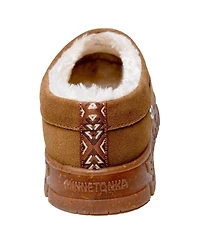 Minnetonka Women's Neva Suede Clog Slippers