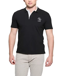 Guess Men's Lyle Slim-Fit Short Sleeve Polo Shirt