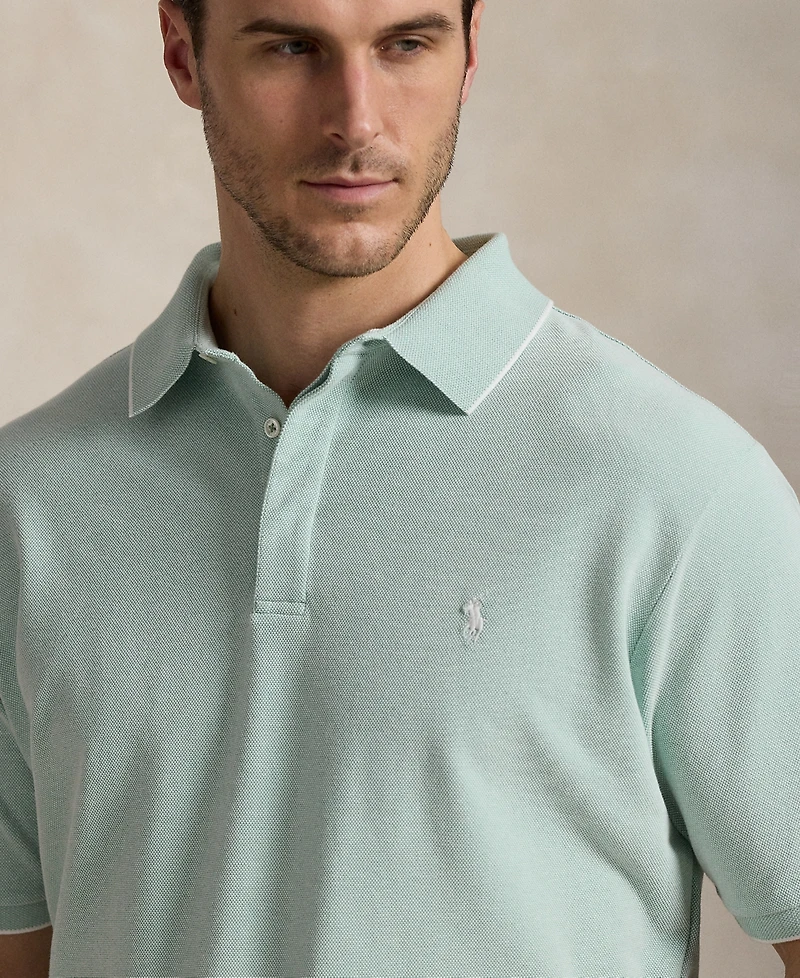 Polo Ralph Lauren Men's Big & Tall Stretch Oxford Mesh Shirt