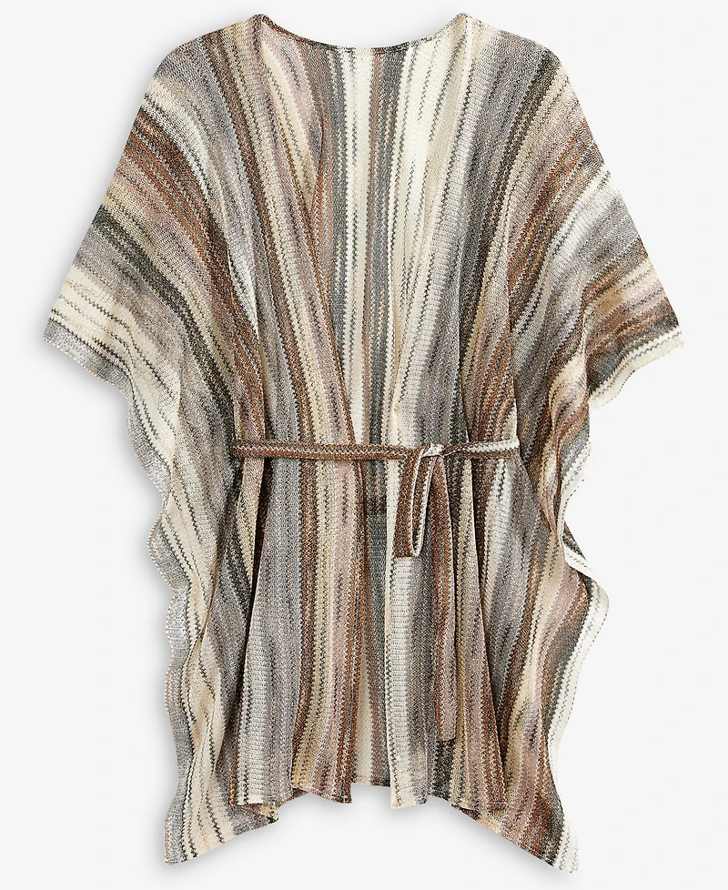 I.n.c. International Concepts Striped Zig Zag Cover-Up, Exclusively at Macy's