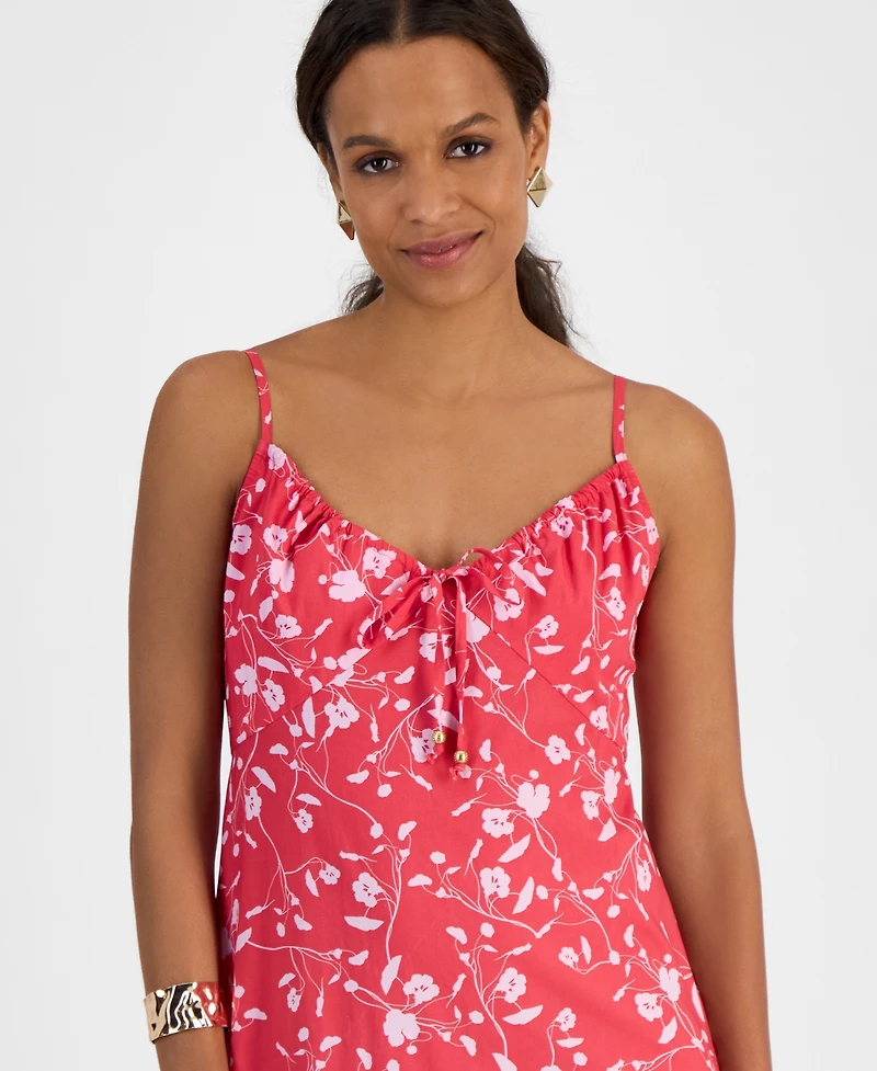 I.n.c. International Concepts Petite Sleeveless Tiered Maxi Dress, Exclusively at Macy's