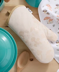Fiesta Mushrooms Cotton Oven Mitt, 7" x 13"