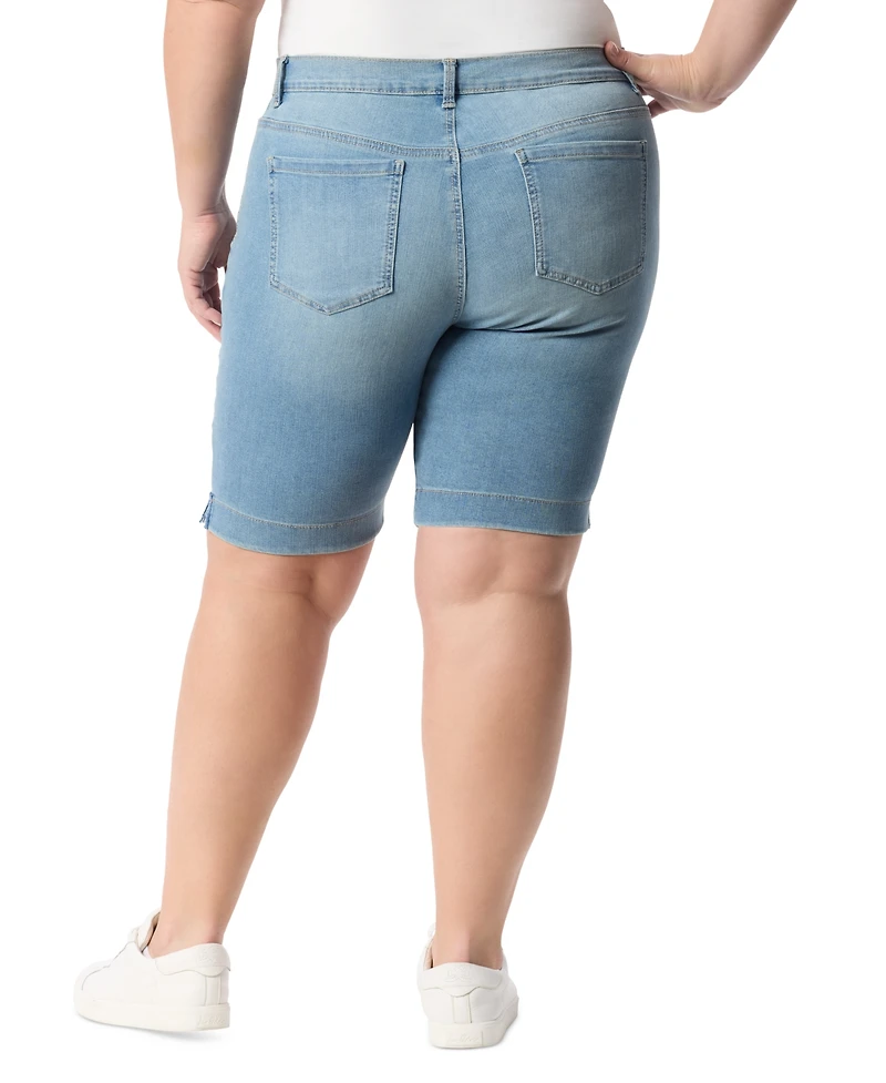 Gloria Vanderbilt Plus Size Amanda Bermuda Shorts