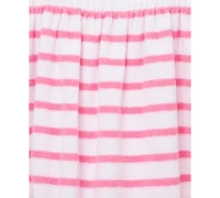 Little Me Baby Girls 2-Pc. Stripe Terry Bubble Romper & Bucket Hat Set