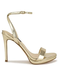 Nine West Women's Loola Ankle Strap High Stiletto Sandals