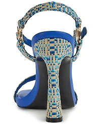 Karl Lagerfeld Paris Women's Cybil Ankle Strap Dress Sandals
