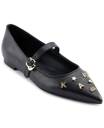 Karl Lagerfeld Paris Women's Veyda Ii Mary Jane Flats