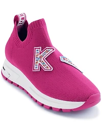 Karl Lagerfeld Paris Women's Mirren Patch Slip-On Sneakers