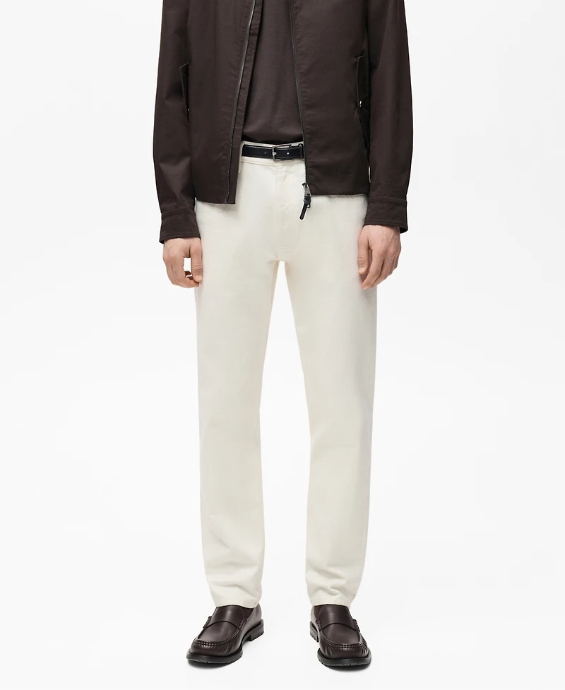 Mango Men's Tapered-Fit Jeans