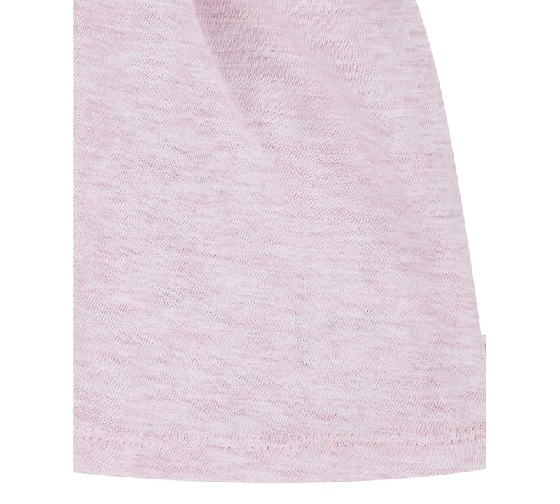 Huggies Baby Girls Ruffled-Sleeve Jersey Dress & Bloomer Set