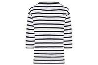 Olsen Women's Nautical Striped Jersey Top