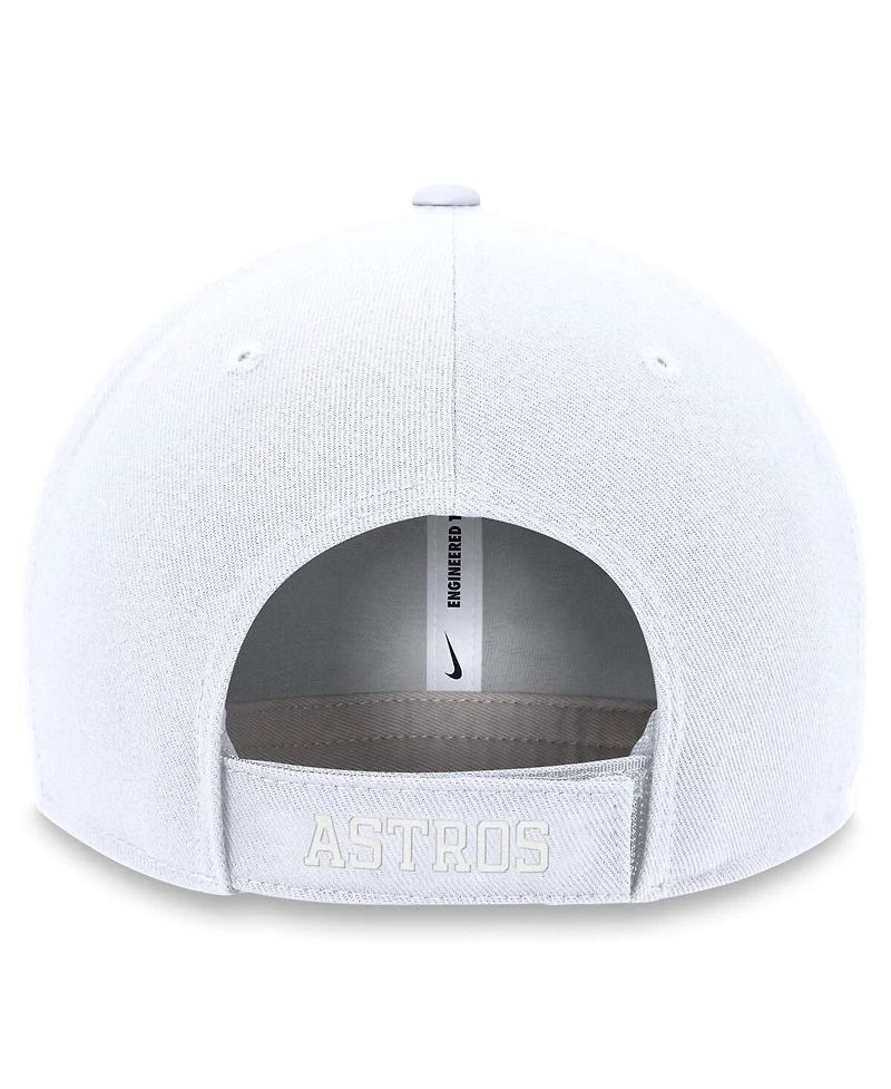 Nike Men's White Houston Astros Club Performance Adjustable Hat