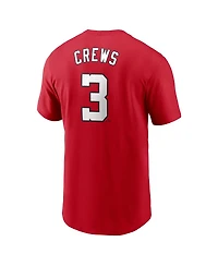Nike Men's Dylan Crews Red Washington Nationals Fuse Name Number T-Shirt