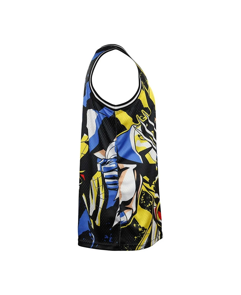 Lids Men's Black Wolverine Comic Big Print Mesh Jersey