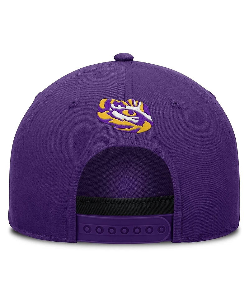 Fanatics Men's Purple Lsu Tigers Foul Ball Rope Adjustable Hat