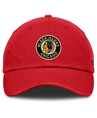 Fanatics Men's Red Chicago Blackhawks Decades Collection Adjustable Hat