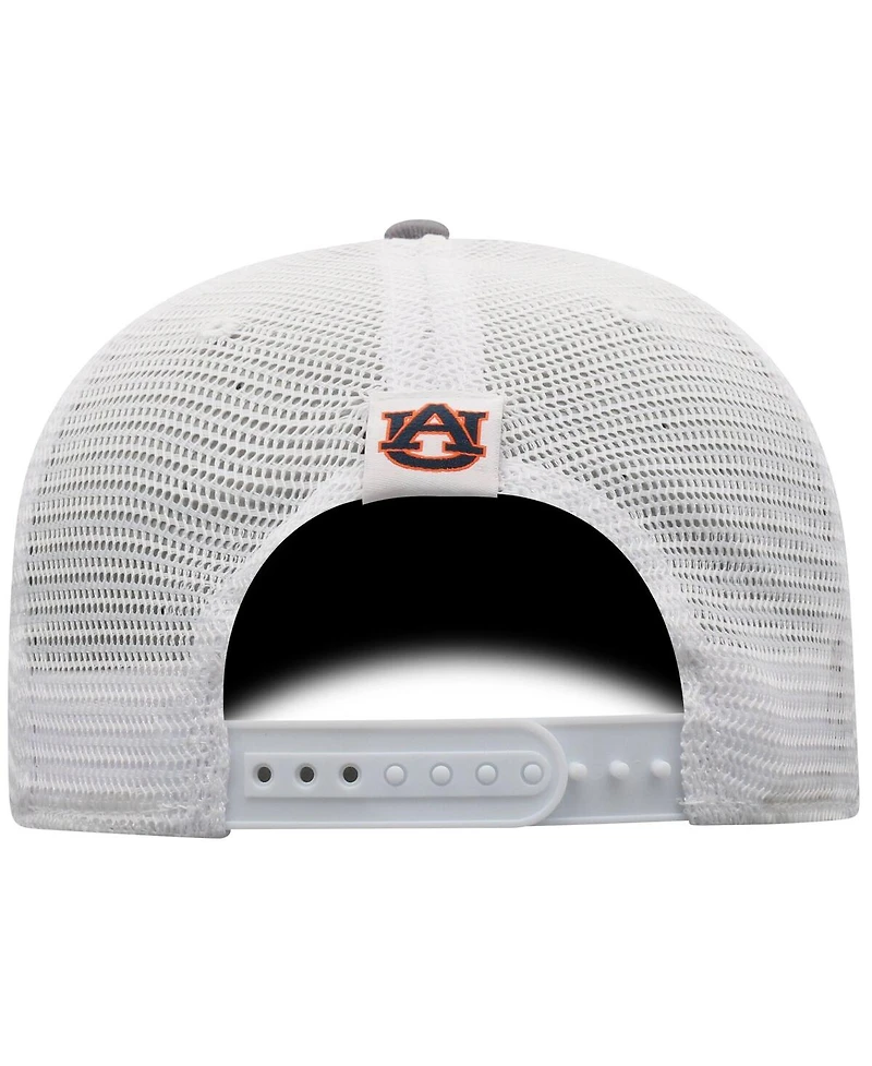 Top of the World Men's Gray Auburn Tigers Trucker Adjustable Hat