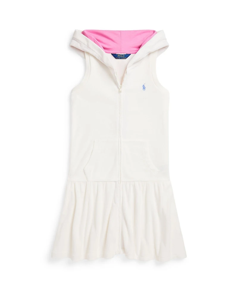 Polo Ralph Lauren Big Girls Hooded Terry Cover-Up