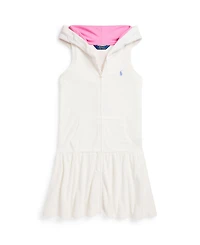 Polo Ralph Lauren Big Girls Hooded Terry Cover-Up
