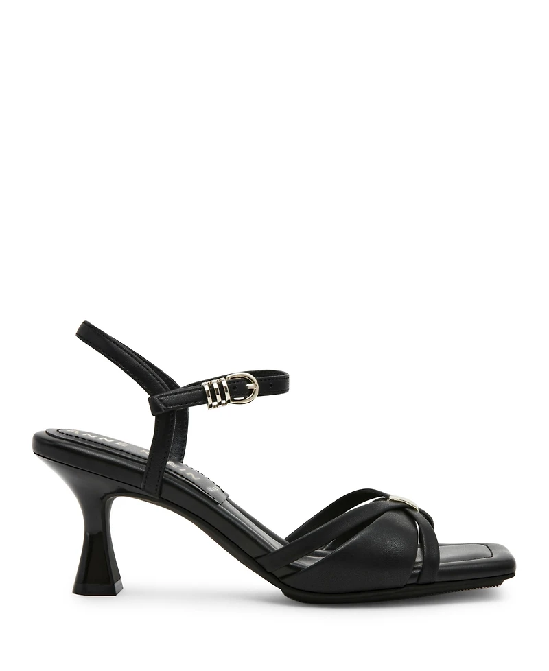 Anne Klein Women's Jelena Ankle Buckle Strap Dress Sandals